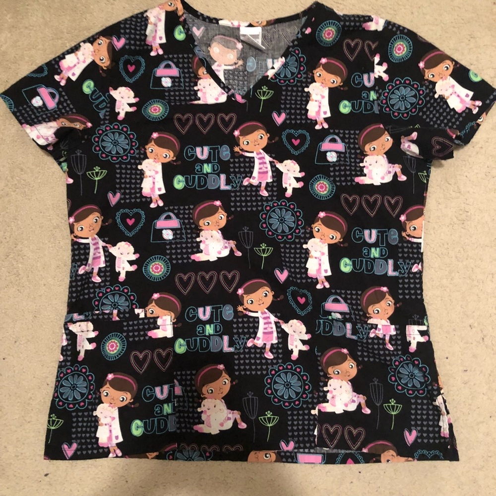 Doc mcstuffins scrub top